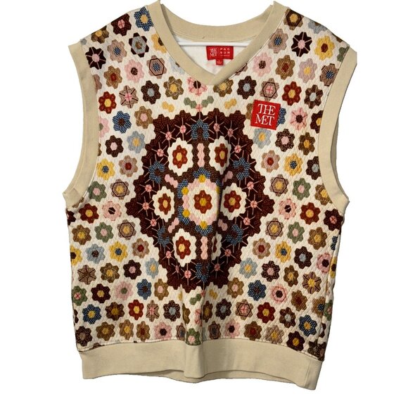 PacSun Other - The Met Pacsun Sport Vest V Neck Geometric Design Size Large